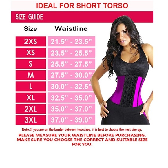 waist trainer size small